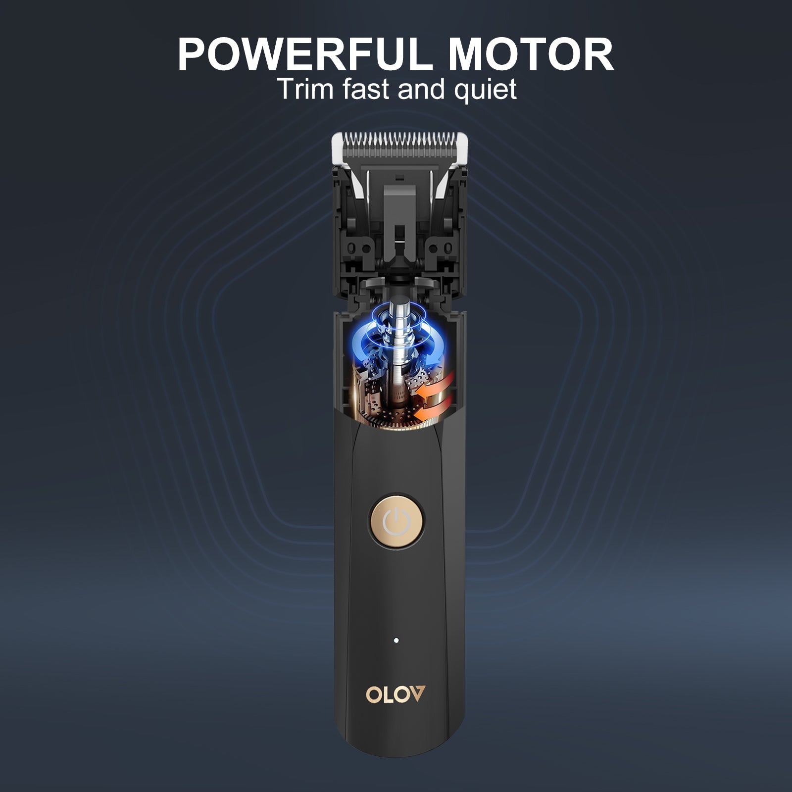 OLOV Electric Body Hair Trimmer - Groin Hair Trimmer, Men's Ball Hair Trimmer - olovshop