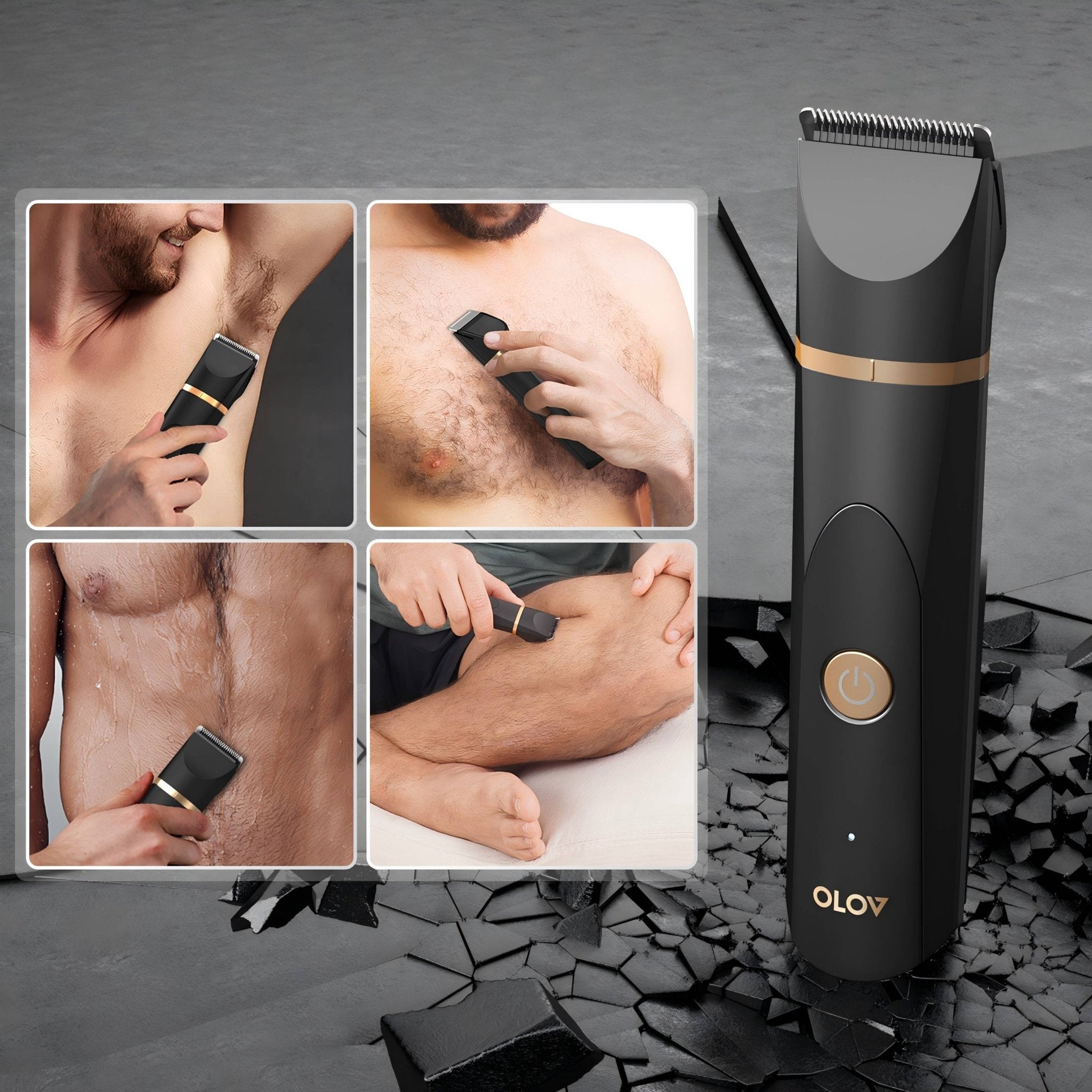 OLOV® G10Pro Body & Groin Hair Trimmer - olovshop