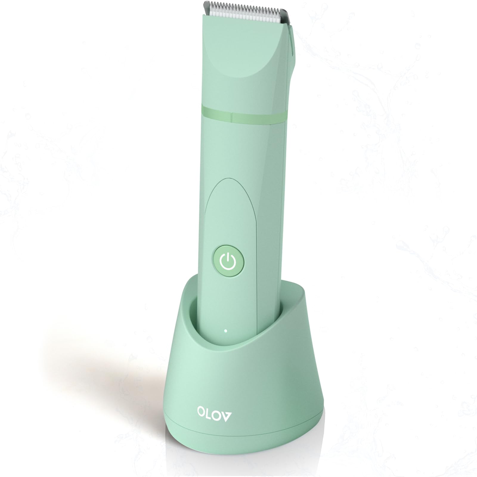 OLOV Electric Body Hair Trimmer - Groin Hair Trimmer, Women's Body Hair Trimmer - olovshop - #color_light-green