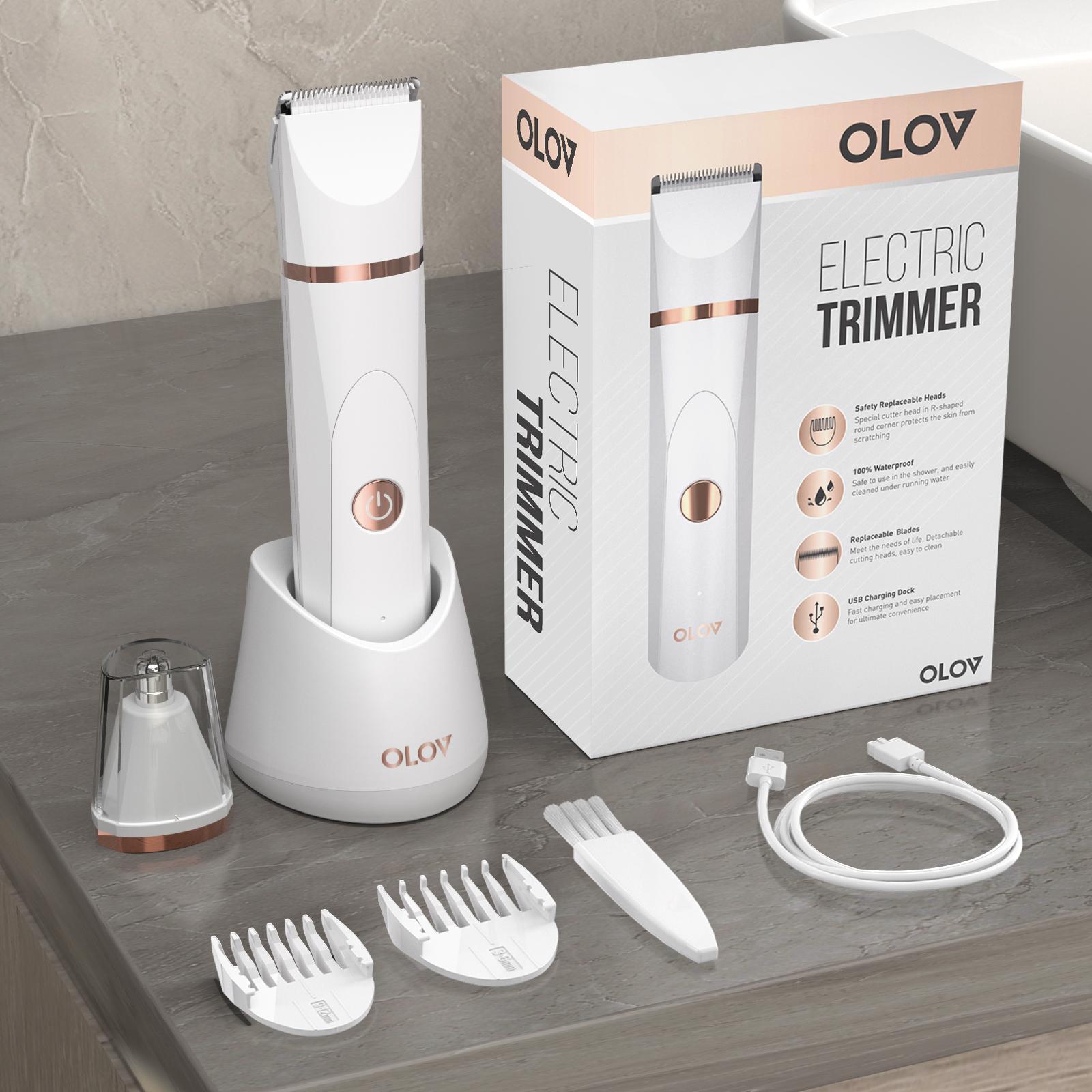 OLOV® L10Pro Body Hair Trimmer + Nose Hair Head - olovshop