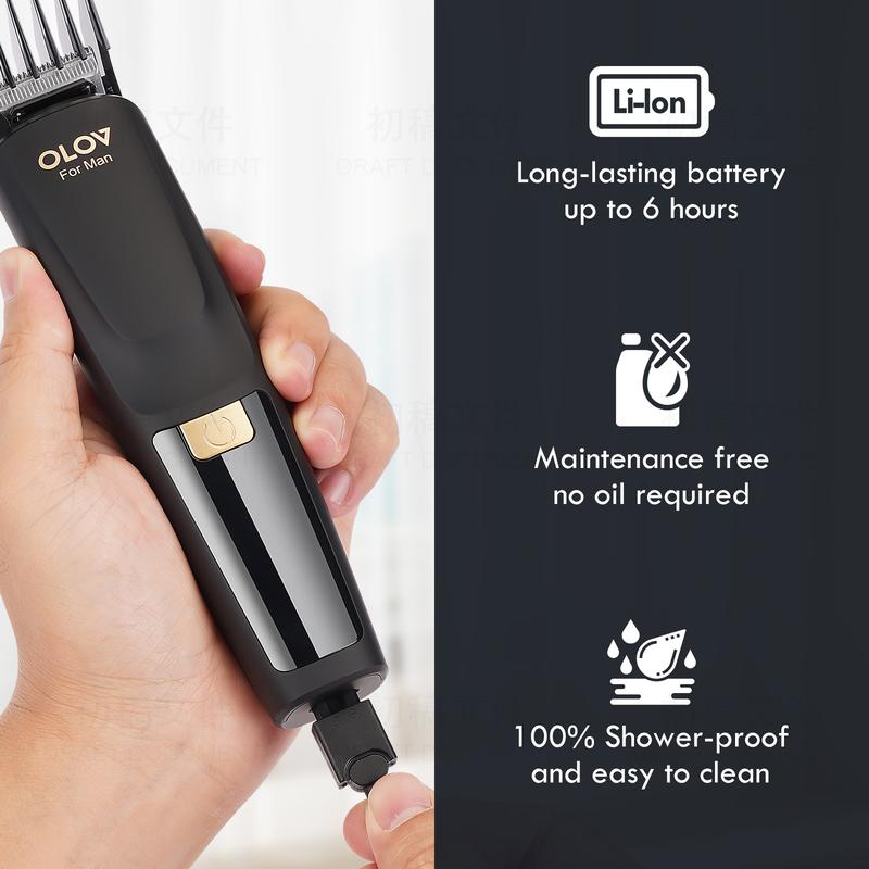 OLOV - Men's Electric Body Hair Trimmer 【21 in one】 - olovshop